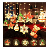 Luces Cascada Figuras  Led Navidad 3m Decorativa