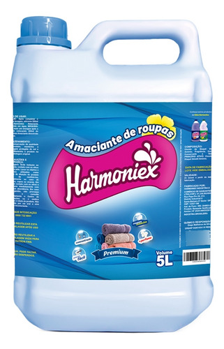 Amaciante De Roupas Premium 5l Harmoniex