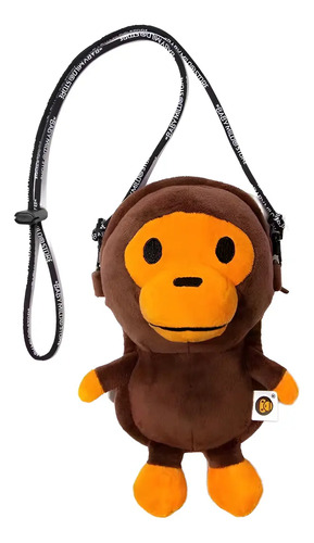 Bolso Bape Baby Milo Brown (bolsa Con Soporte Para Teléfono