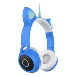 Auriculares Bluetooth Unicornio C/ Luces Infantil Navidad