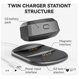 Carregador Twin Charge Gomrvr Para Meta Quest 3