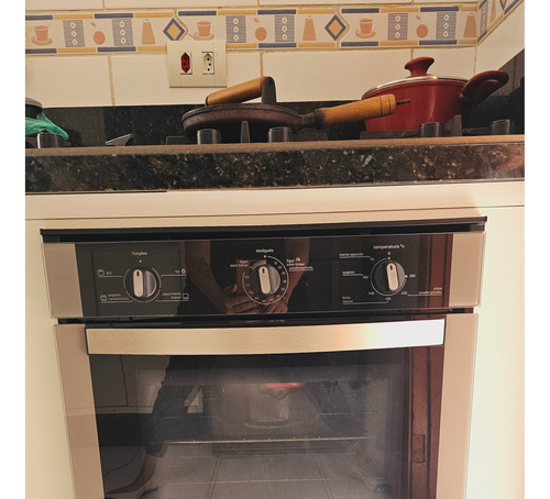 Forno De Embutir Elétrico Consul 84 Litros Prata - Cob84ar