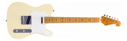 Guitarra Telecaster Sx Stl50 Vwh Branco Vintage 