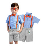 Conjunto Festa Aniversário Temática Blippi - Menino Bebê Kit