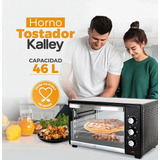 Horno Tostador 46l Kalley 5 En 1 Grande Pizza, Pollo Asado