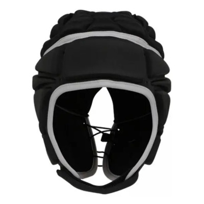 2 Protector De Cabeza De Rugby Ajustable, Casco Negro