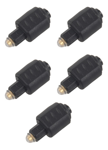 Adaptador De Audio Óptico 5x Jack Hembra De 3,5 Mm A Digital