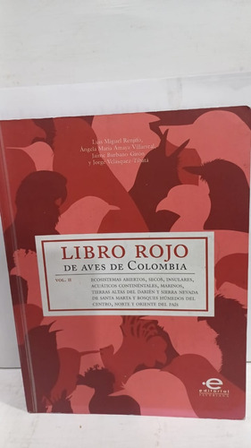 Libro Rojo De Aves De Colombia 