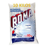 Roma Bolsa 10 Kilos Detergente En Polvo Biodegradable, Jabon