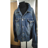 Campera Jean - Talle L - Vintage - Retro Usada 