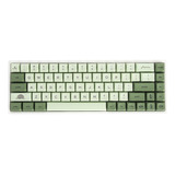 Teclado 60% Mecanico 68 Colores Matcha Usb C