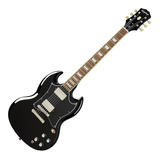 Guitarra Eléctrica EpiPhone Sg Standard Ebony Color Negra 