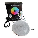 Kit Manguera Luces Neon Led Rgb Pixel Exterior 5 Metros 12v