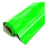 Vinilo Adhesivo Fluorescente Neón 60cm X 1mts Plotter 