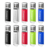 Memoria Usb Exmapor Usb 2.0 16 Gb, 10 Unidades Multicolor