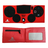 Cartera Control Playstation Gamer Video Juegos Billetera