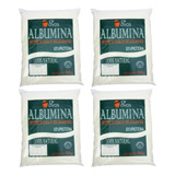 Kit 4 Albumina Cp Ovos Total 2kg Integral