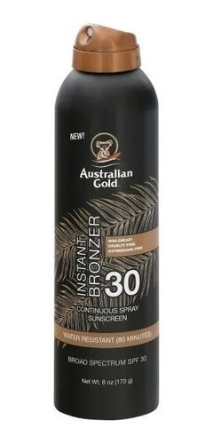 Australian Gold Instant Bronzer Spf30  177ml -