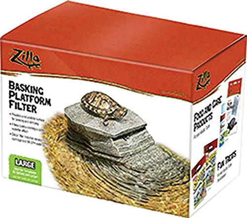 Zilla Basking Plataforma Con Filtro Para Terrarios De 20 Gal