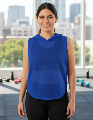 Top Deportivo Mujer Tank Sport Camiseta Sin Mangas Playera | Meses sin interés