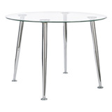 Mesa Comedor Vidrio Moderna Ø150 X 75