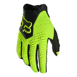 Guantes Fox Pawtector Amarillo Para Moto, Mx