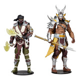 Sub Zero Vs Shao Khan Mortal Kombat 11 Figura De Acció...