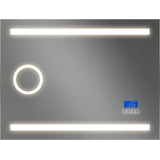 Espejo Bluetooth Luzled Desempañador Baño Rectangular 60x100