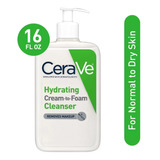 Cerave Hydrating Cream-to-foam Cleanser Limpiador Facial