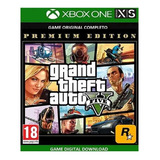 Grand Theft Auto V Gta 5 Xbox One/serie Código De 25 Dígitos