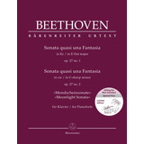Sonata No. 14 Claro De Luna Beethoven Partitura Piano Urtext