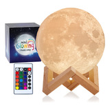 Mind-glowing Lmpara De Luna 3d, Luz Nocturna De Luna Para Ni