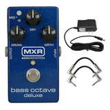 Mxr Pedal M288 Bass Octave Deluxe Con Fuente De Alimentac