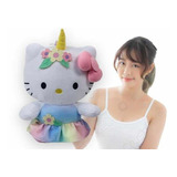 Peluche Hello Kitty Unicornio Sanrio Original 45cm
