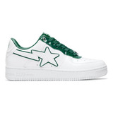 A Bathing Ape Bape Sta Low White Green