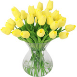Flores De Tulipán Falsas Para Oficina En Casa, 30 Unidades