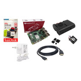 Kit Completo Raspberry Pi5 Pi 5 4gb Ram, Sd 64gb,fonte 100%