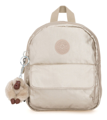 Mini Mochila Kipling Rosalind Starry Gold Metallic 