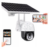 Camara Solar Ptz De Seguridad Wifi 360º Monitoreo En Vivo