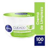 Nivea Cuidado 5 En 1 Crema Facial De Limpieza 100ml