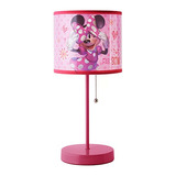 Lámpara De Mesa Disney Minnie Mouse Pantalla Impresa, ...