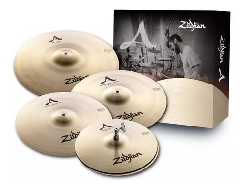 Set Zildjian A391 A 14hh New Beat 16cr  18cr 21r Sweet Ride