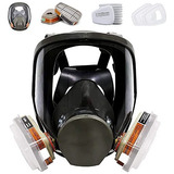 Mascara Respirador De Completa Reutilizable 6800 + Filtros