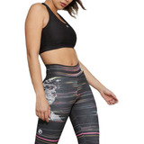 Leggins Deportivos Tfit Rayas Arte