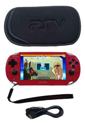 Sony Ps Vita Pantalla Oled Diseño Especial Con Accesorios