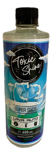 Toxic Shine Shampoo Ice Ph Neutro Lava Auto Moto 600 Ml