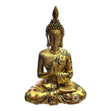 Buda Meditando Dorado Exclusivo
