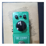 Pedal De Efecto Ibanez Tube Screamer Tsmini  Verde Claro