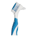 Escova Dental Kess Denture Para Dentaduras Aparelhos Azul