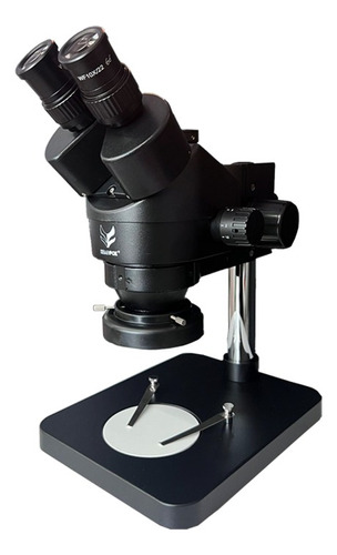 Microscopio Electrónica Headfox Trinocular  Aro De Led